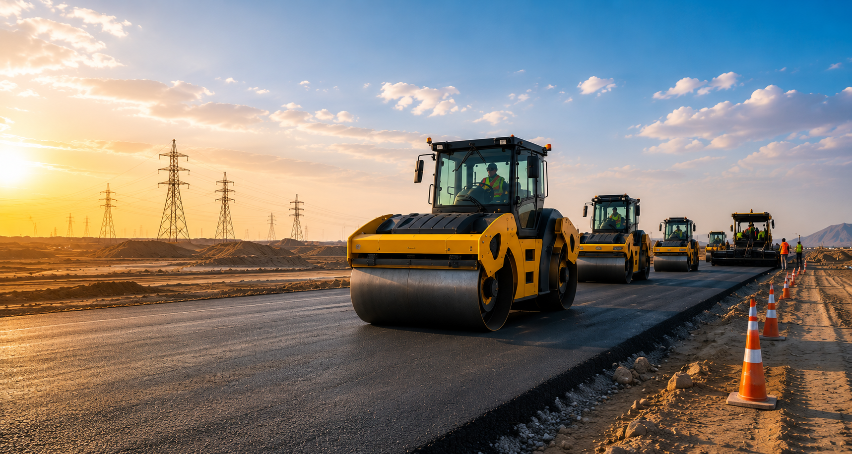 Road construction operations